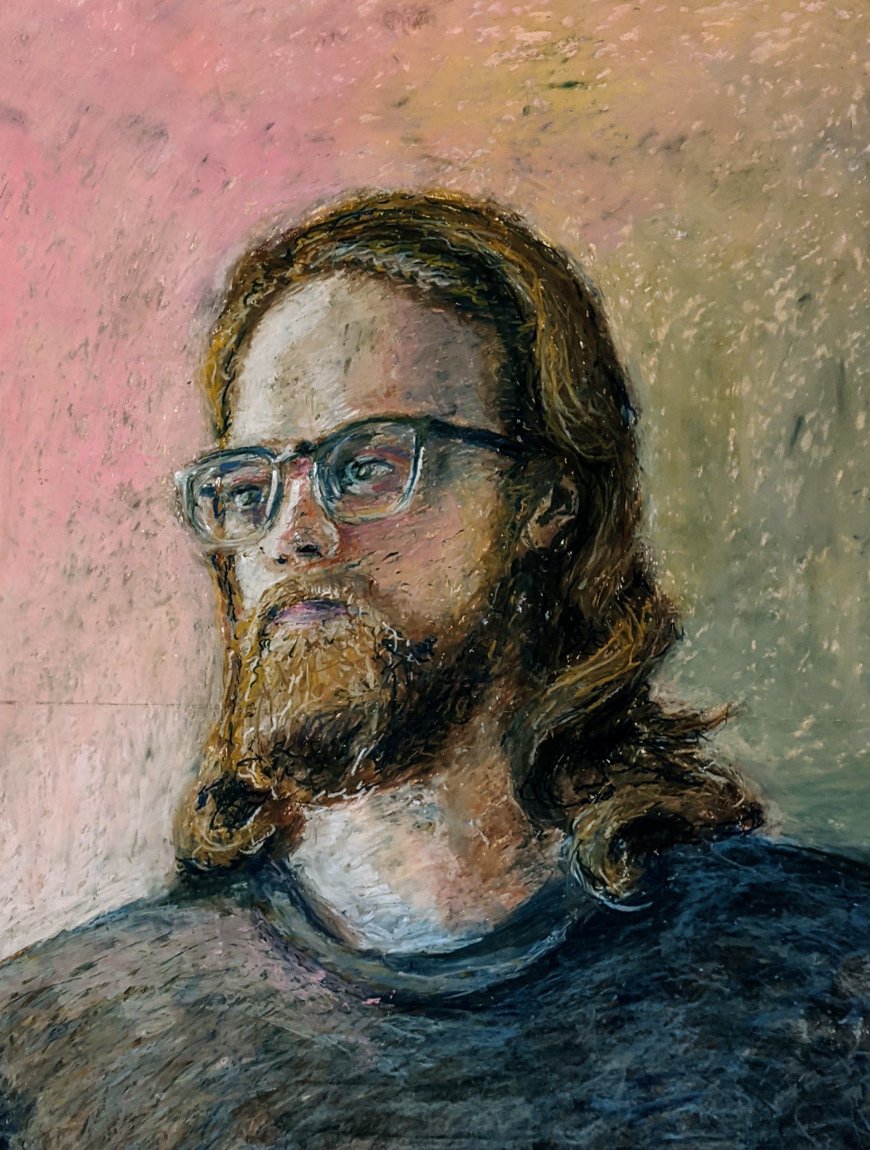 Pastel Self Portrait