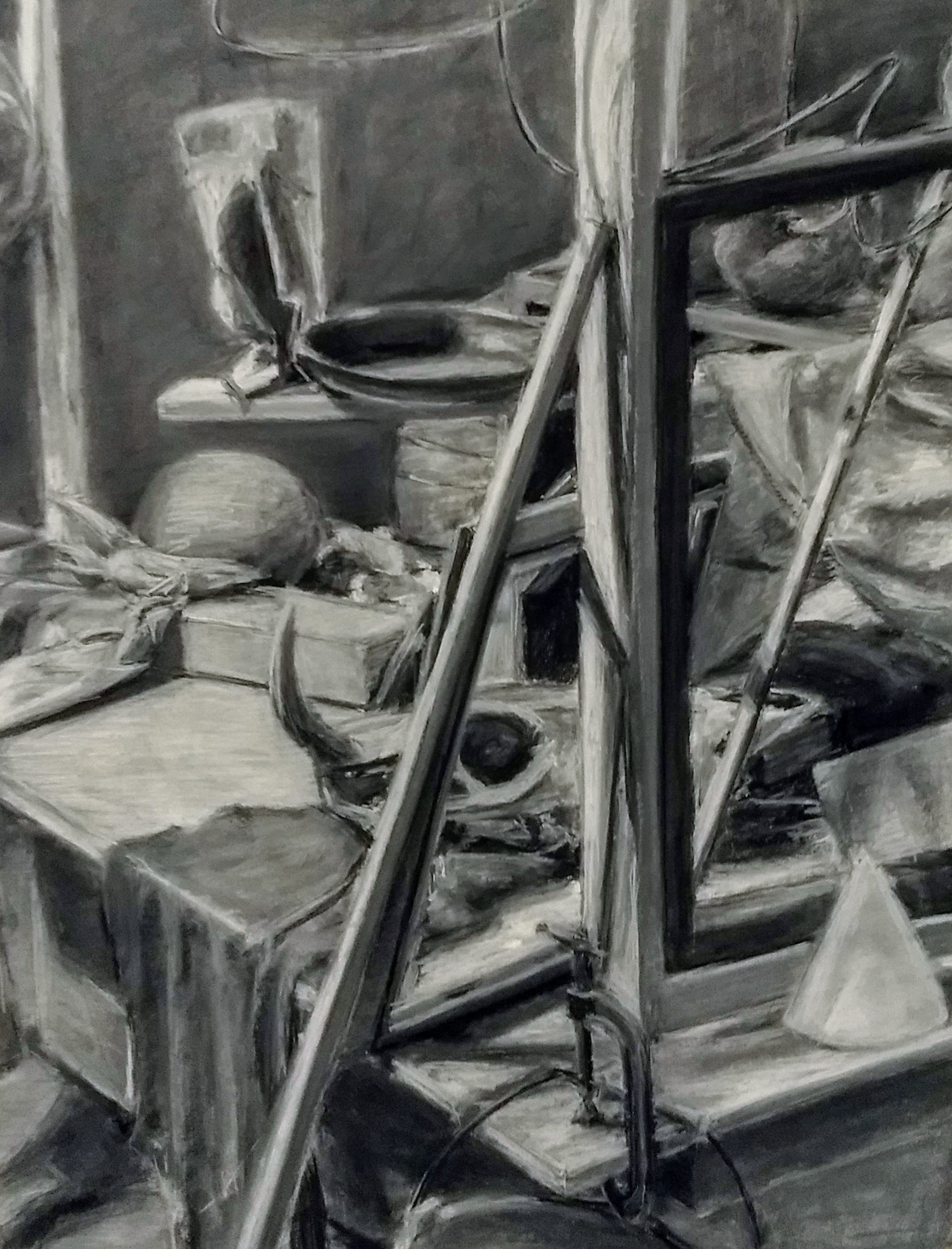 Charcoal Still Life