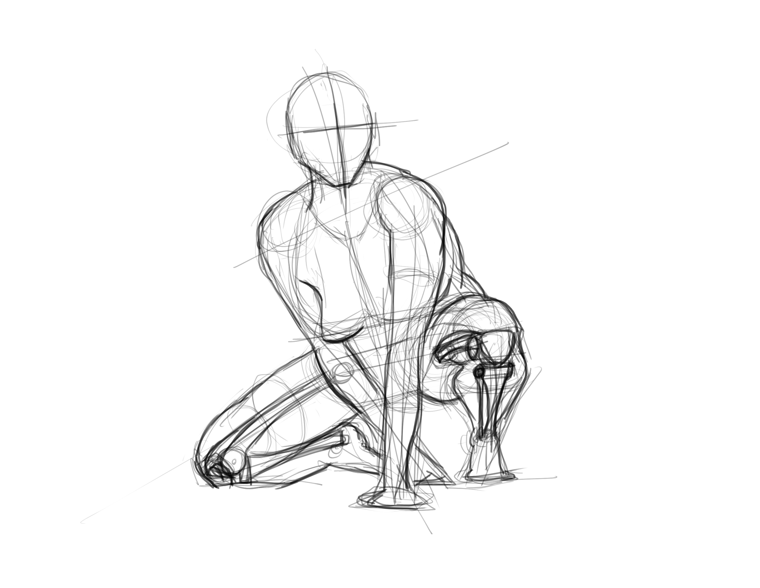 Crouching Figure