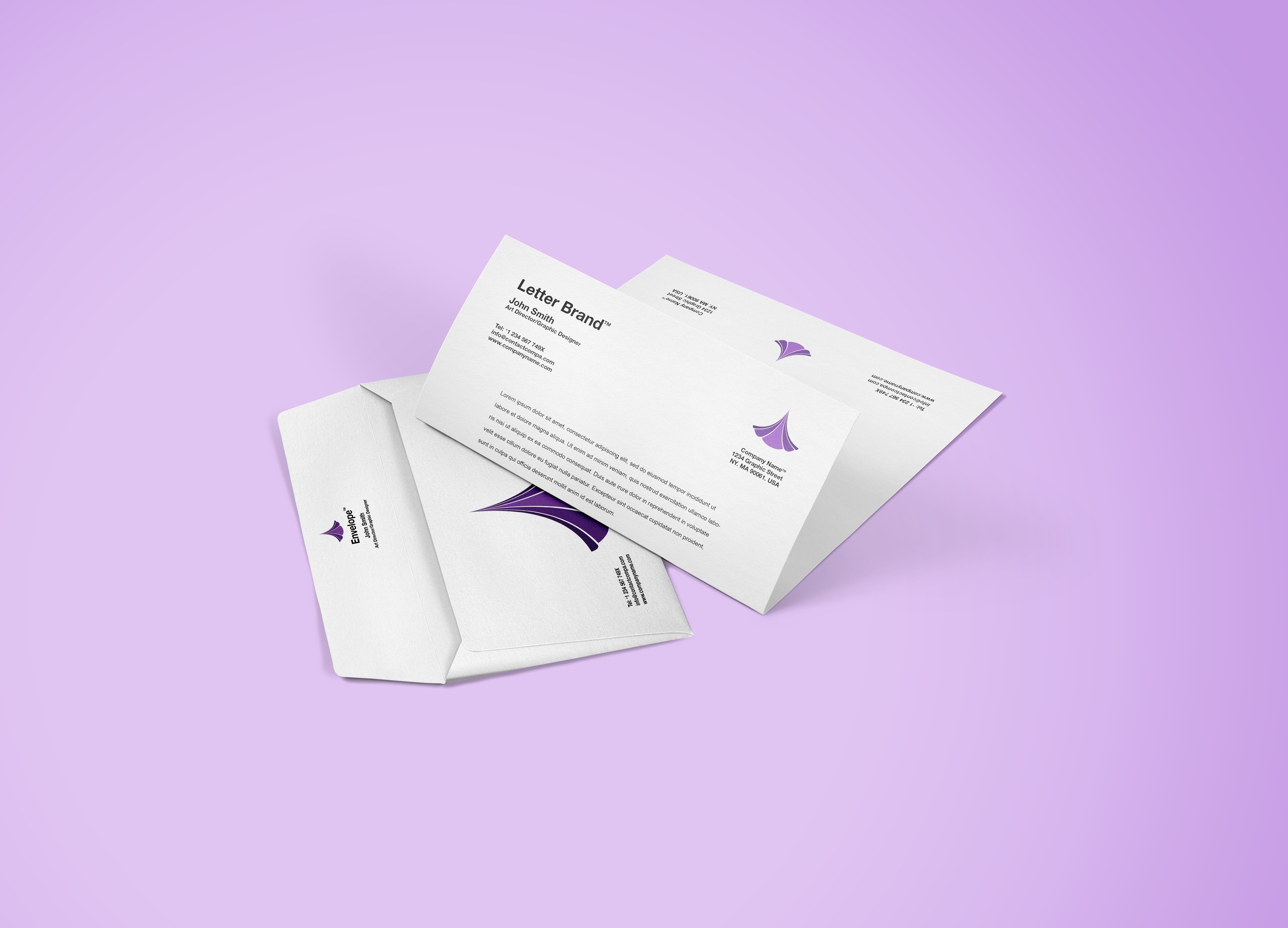 Poetry Symbol Letter Mockup