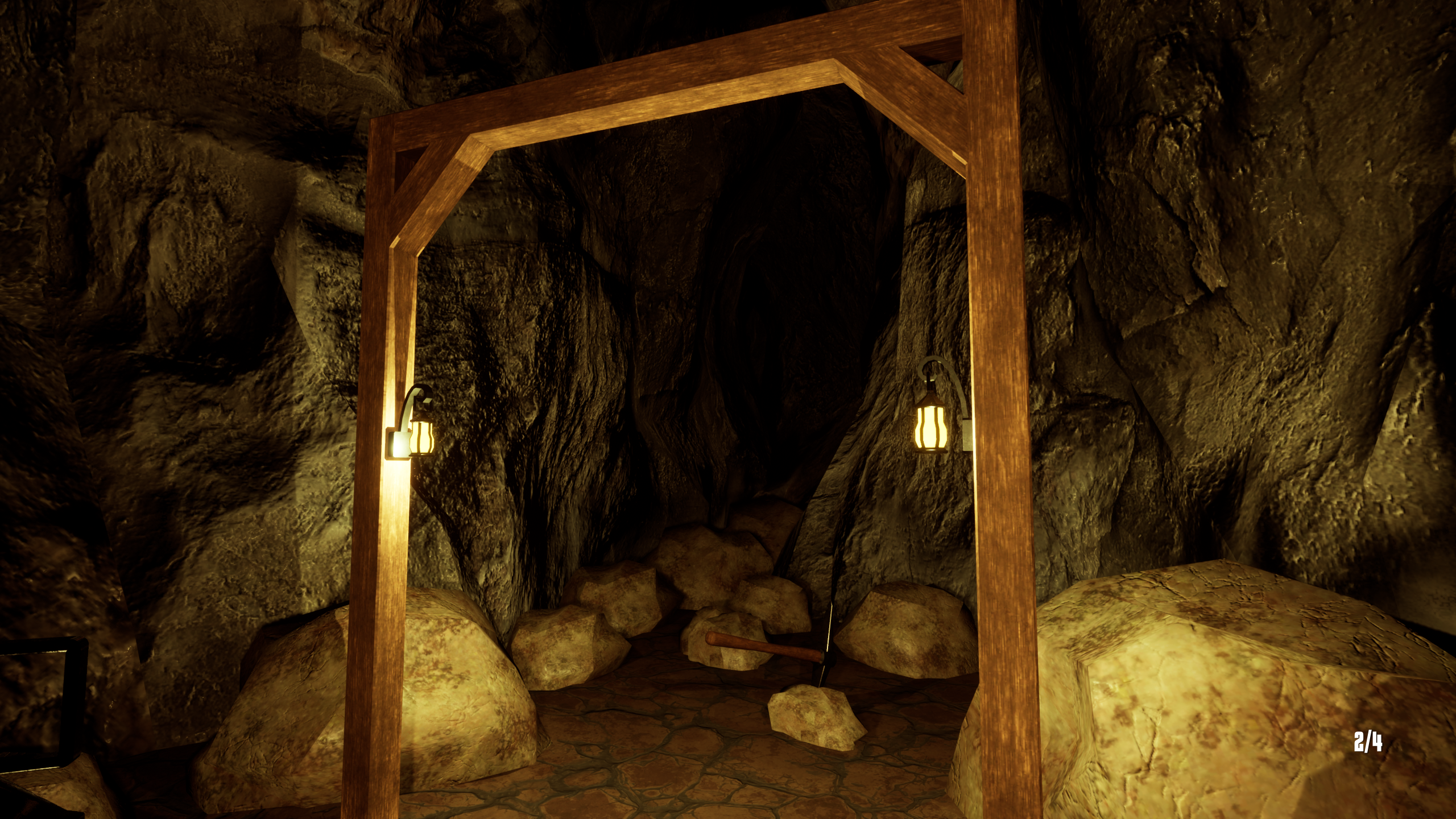 Lanterns and Wooden Beams