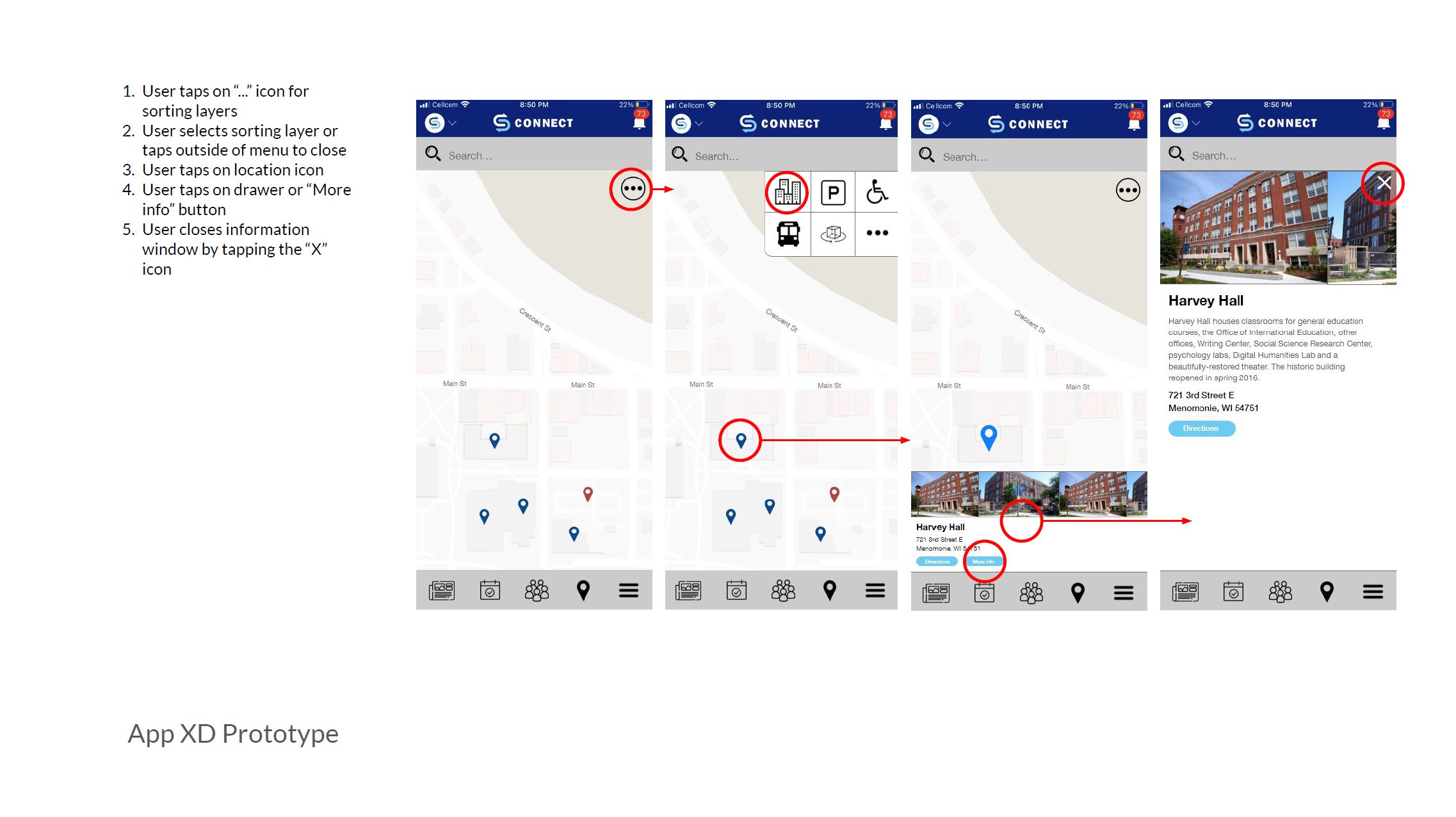 Adobe XD App Prototype