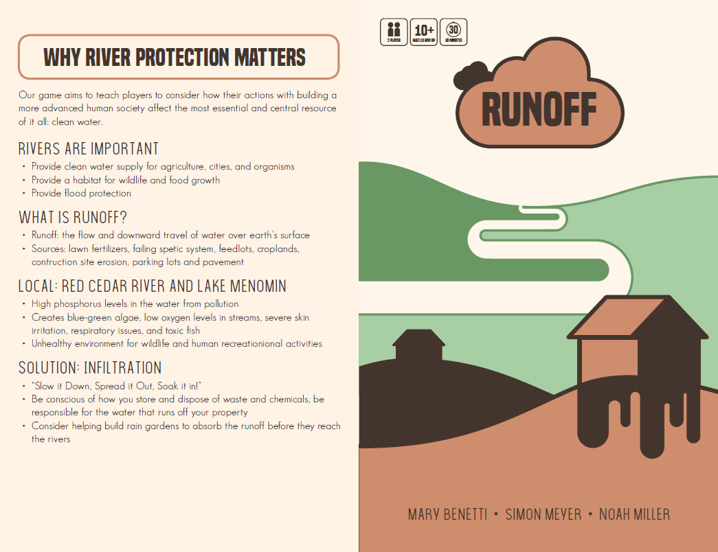 Runoff Back of Rulebook
