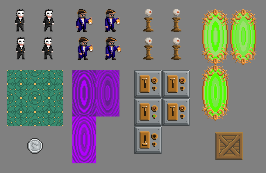 Waltz of the Thief Sprites